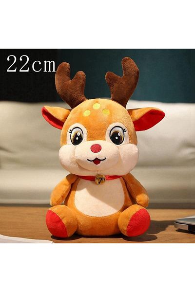 Zigver Deer 22 Cm Plush Toys For Children Stuffed Animal Doll Christmas Gifts Home Decoration Load