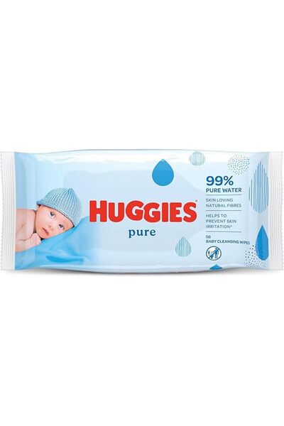 Huggies Baby Wet Wipes Pure 56S