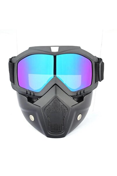Zigver Mască rezistentă la vânt Ochelari de protecție HD pentru motociclete O...