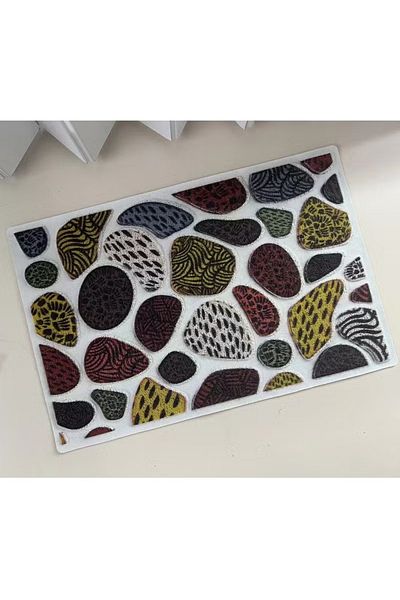 ALMUFARREJ Anti-slip Door Mat 60x70 cm