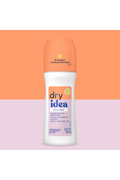 Dry Idea Unscented Anti-perspirant Advanced Dry Deo Roll On 3.25 Oz 96 ml