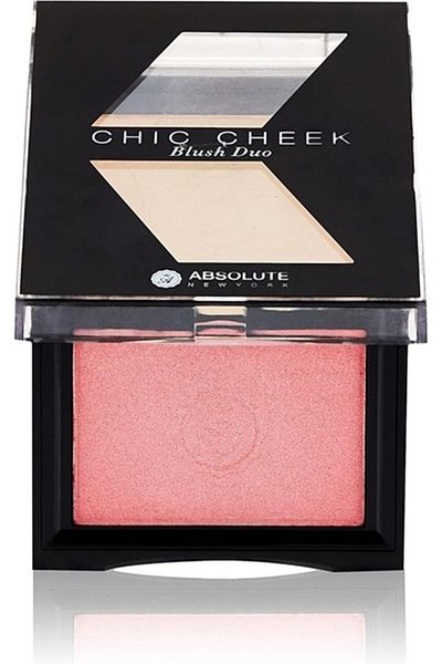 Absolute New York Chic Cheek Blush Duo Blush - Pinched/Flushed