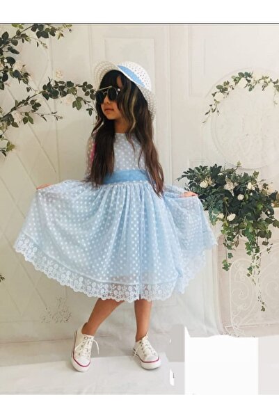 SOFT ŞAPKALI MODEL TÜL ELBİSE