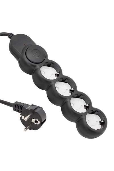 VEA 5-Wired Switched 1.5 Meter Surge Protected Group Socket Ve-2S5S