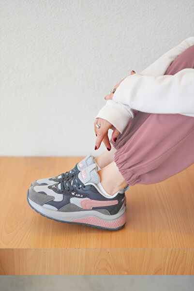 SOLAZER Ženske sive Patike ležerne sportske cipele 086