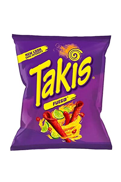 Takis Fuego Mısır Cipsi 100 Gr. (1 PAKET)