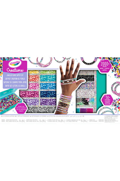 Crayola Creations Super Jewelry Making Bead Set