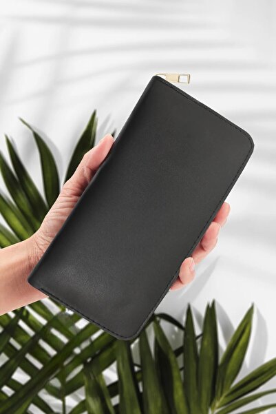 UCCELLO Portofel pentru femei cu un singur fermoar, cu compartiment pentru hâ...