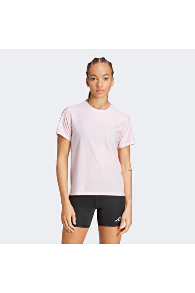 adidas Own The Run Γυναικείο ροζ μπλουζάκι για τρέξιμο