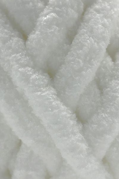 SENSY Chunky Finger Knitting Rope Hand Knitting Yarn 200 g Blanket Rope Hat Scarf Rope with Finger Knitted Rope White