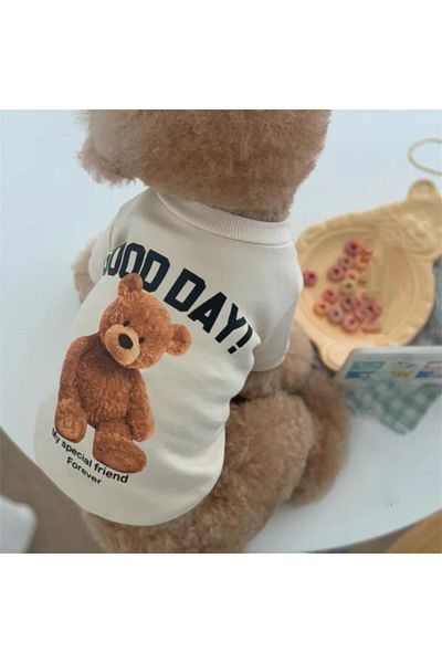 Zigver Autumn Winter Puppy Hoodie Clothing Cartoon Bear T Shirt Vest Cat Sweatshirt Small Medium Large Dog Sportswear g