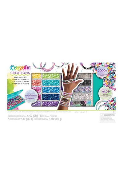 Crayola Creations Super Jewelry Making Bead Set