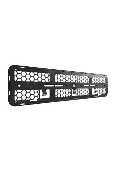 Meliset 1 Adet Esnek Kırılmaz Gri Çerçeveli Plaka Altı Çerçeve Plakalık