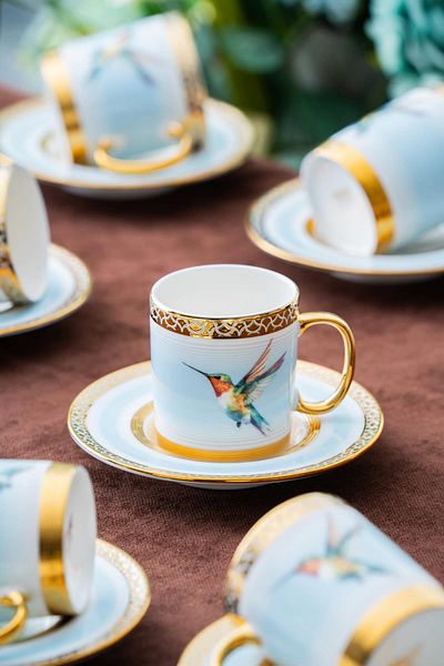 ACAR Starling Coffee Cup Set for 6 People - 90 ml