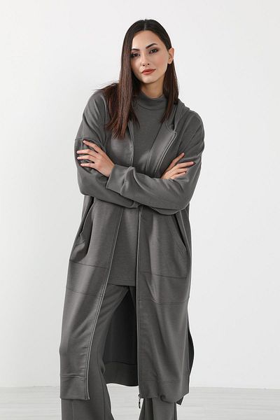 Aisha's Design Long Zippered Tunic - Sw-12