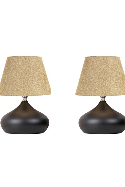 Vivense EVLİGHT LAPİS İKİLİ SET, KUMBEJİ ŞAPKA, TEKLİ METAL ABAJUR