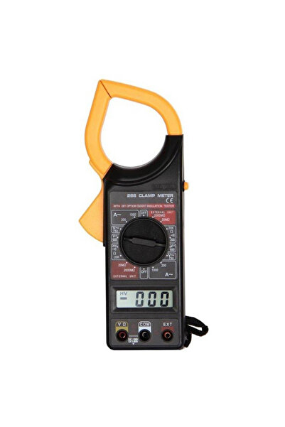 Powermaster DT-266 Dijital Buzzerlı Pensampermetre Multimetre Ölçü Aleti