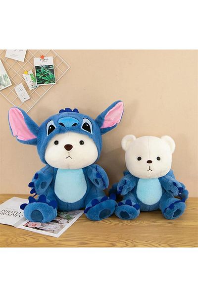 Zigver Little Bear Doll Toy - Detachable Hat and Cute Clothing Set