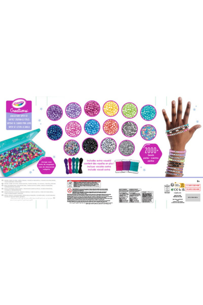 Crayola Creations Super Jewelry Making Bead Set