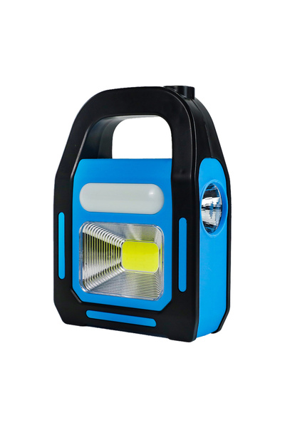 Powermaster HB-9707A-2 3 Kademeli USB Çıkışlı Şarjlı Taşınabilir Solar Lamba