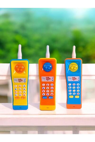 BYCEGU 26338 EĞLENCELİ OYUNCAK PİLLİ MÜZİKLİ TELEFON ÜRÜN BİR ADETTİR