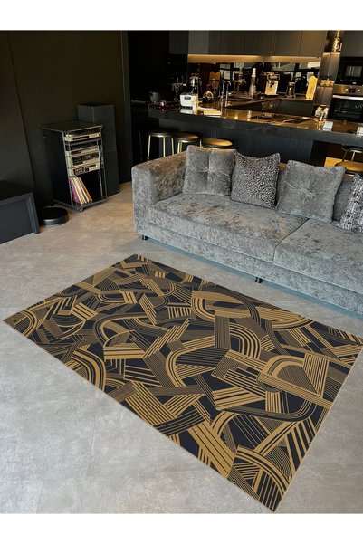 Rugs Modern Halı Συλλογή Seda: Υφαντό χαλί με αφηρημένο μοτίβο, με υφαντή βάσ...