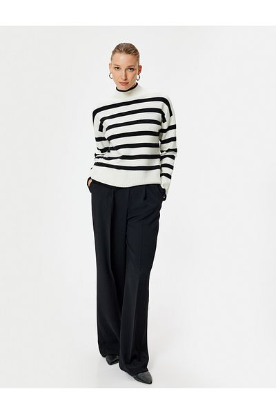 Koton Long Sleeve Turtleneck Knitwear Sweater