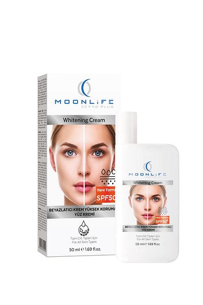 MOONLİFE PRO PLUS Moonlife Whitening Sun Cream Spf50 50 ml