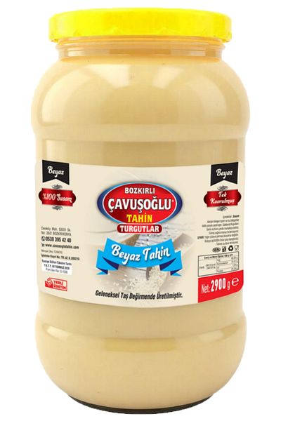 Bozkırlı Çavuşoğlu White Tahini Low Roasted 2900g