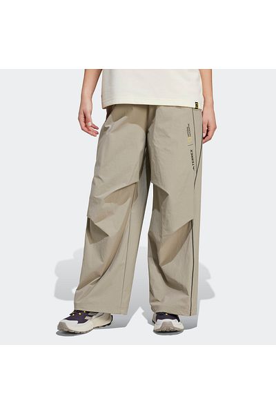 adidas Women's Terrex Outdoor Pants - Aeroready Beige Jd5846