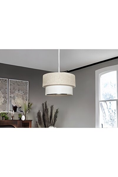 Vivense EVLİGHT PASTA SARKIT AVİZE, CREAM