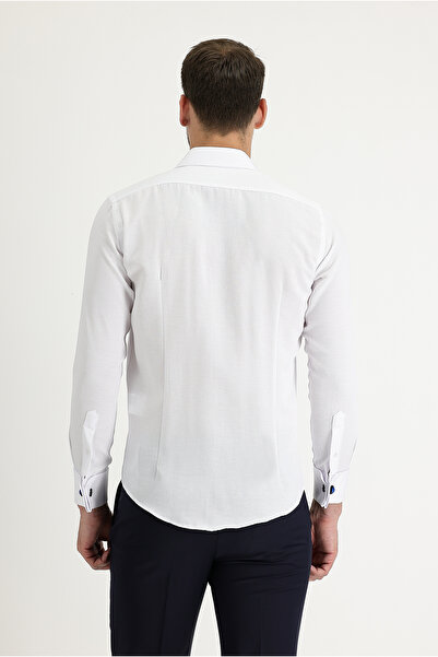 Kiğılı Μακρυμάνικο πουκάμισο με λεπτή εφαρμογή με μανσέτα από βαμβάκι που σιδερώνει εύκολα