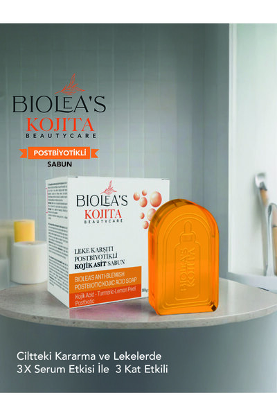Biolea's skincare Biolea's Kojita Kojic Asit Sabunu, Zerdeçal Ve Kojik Asit E...