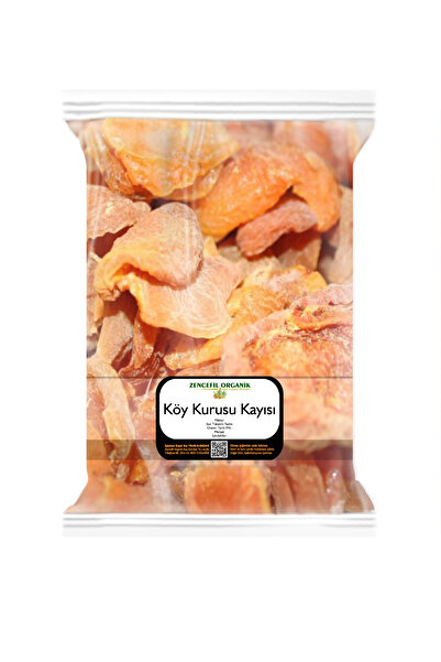 Zencefil Organik Kayısı Kurusu 500 Gr. Yaprak Kayısı Çir Kompostoluk Kayısı K...