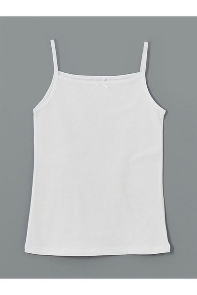 LC Waikiki New Season Square Collar Girl's Undershirt 2-Piece - S50040Z4