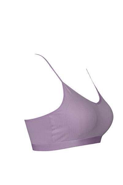 HNX Cotton Thin Strap Bustier and Thong Panties Sports Underwear Set