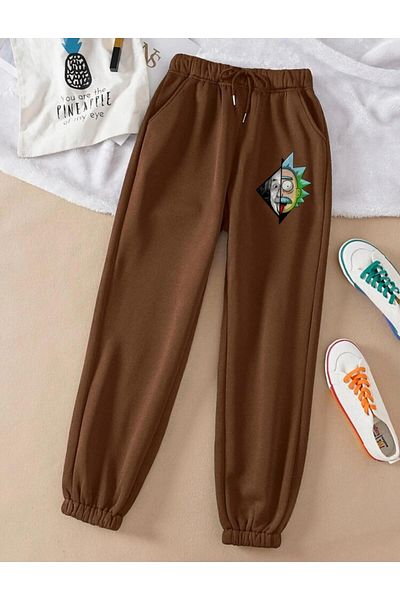 RPT MODA ΦΟΡΜΑ JOGGER ΜΕ ΛΑΣΤΙΧΟ ΣΤΟΥΣ ΔΡΑΠΑΝΟΥΣ ΚΑΙ ΤΣΕΠΕΣ ΜΕ ΣΧΕΔΙΟ EINSTEIN