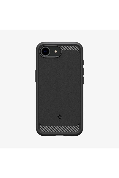Spigen iPhone 17e/16e Kılıf Rugged Armor MagFit MagSafe özellikli Matte Black...