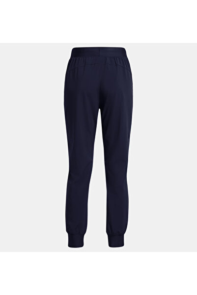 Under Armour 1382727 -410 UA Rival női magas emelkedésű sötétkék szőtt nadrág