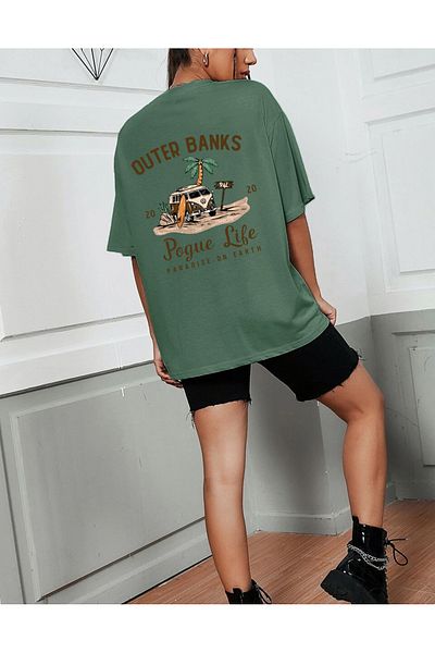 uyguntarz Μπλουζάκι Unisex Outer Banks με εμπριμέ σχέδιο