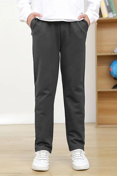 BayBayan Ανδρικό σχολικό παντελόνι Lycra Classic Casual
