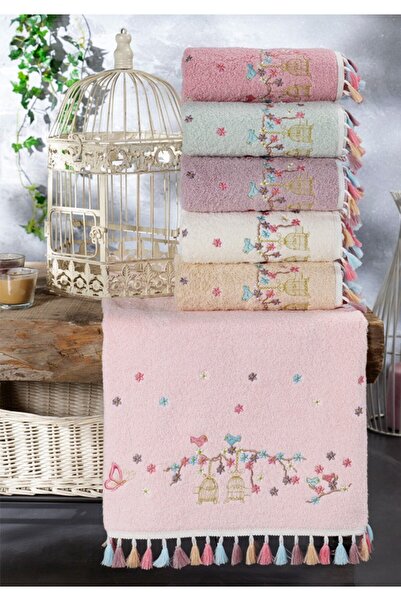 Çetinhome Cage Pamuk 6-комплект рушників
