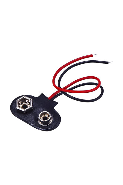 Powermaster IC-232 9 Volt Pil Başlığı 10 Cm Kablolu