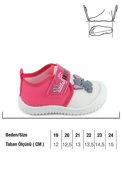 GEZER Baby Girl Summer Linen Single Velcro Adjustable Comfortable Sole Home School Nursery Casual Shoes
