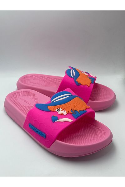 GEZER Non-Slip Sea Beach Pool Bathroom Garden Girl's Slippers