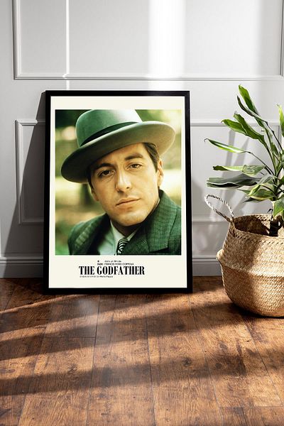 Saturn Tablou înrămat The Godfather - Poster de film Michael Corleone