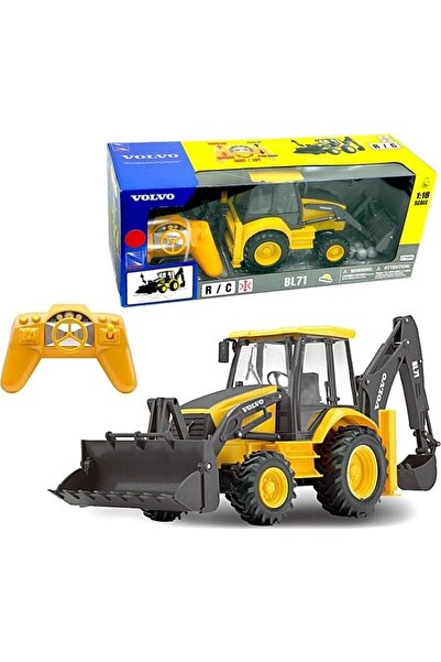Begin Power 1:18 Uzaktan Kumandalı Volvo Kepçe Ful Fonksiyon Oyuncak İş Makinesi