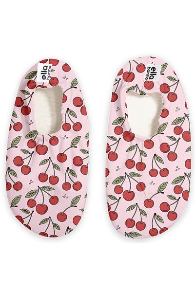 Ella Bonna Non-Slip Sole, Unisex Baby, Children's Sea Shoes, Pool Booties, Cherry