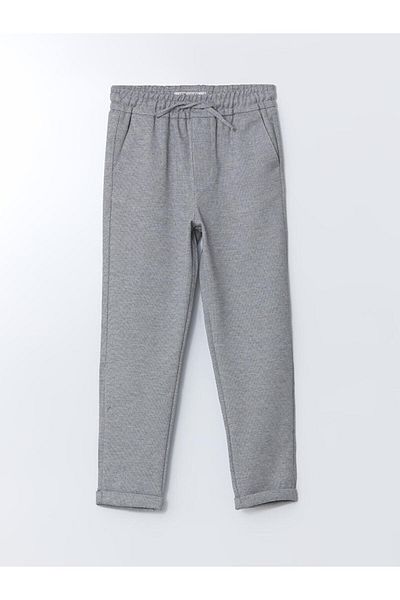 LC Waikiki Gray Elastic Waist Boys' Trousers