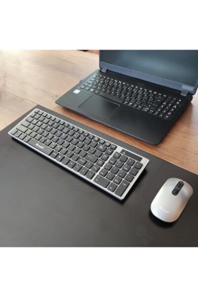 gaman Bilgisayar ve Televizyon Uyumlu Kablosuz Klavye Mouse Seti 7700 - Tv Klavye Mouse Set